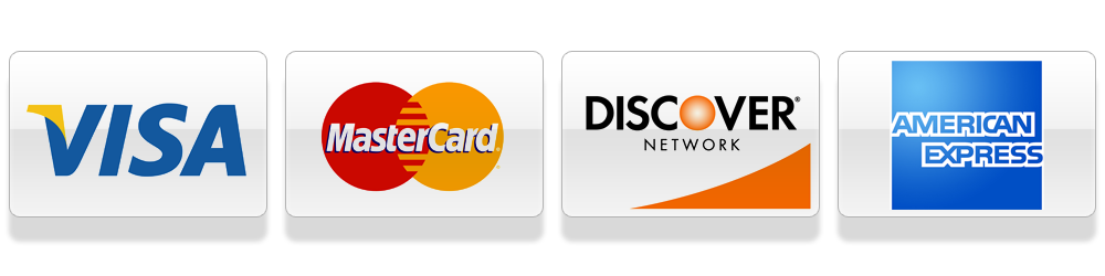 credit cards we accept